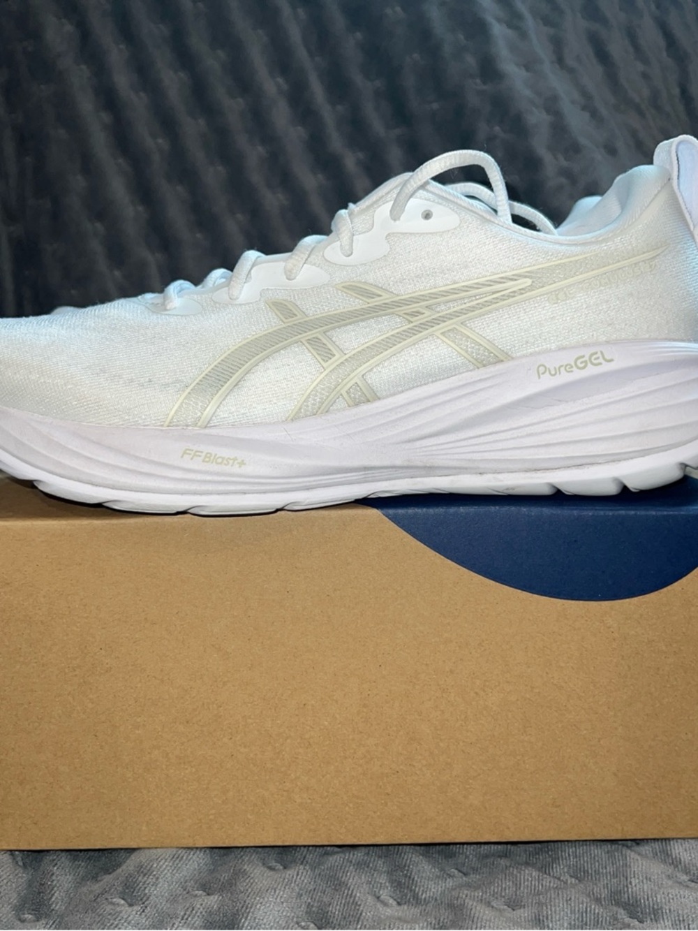 Asics GEL-CUMULUS 27 Women White/Lake Grey